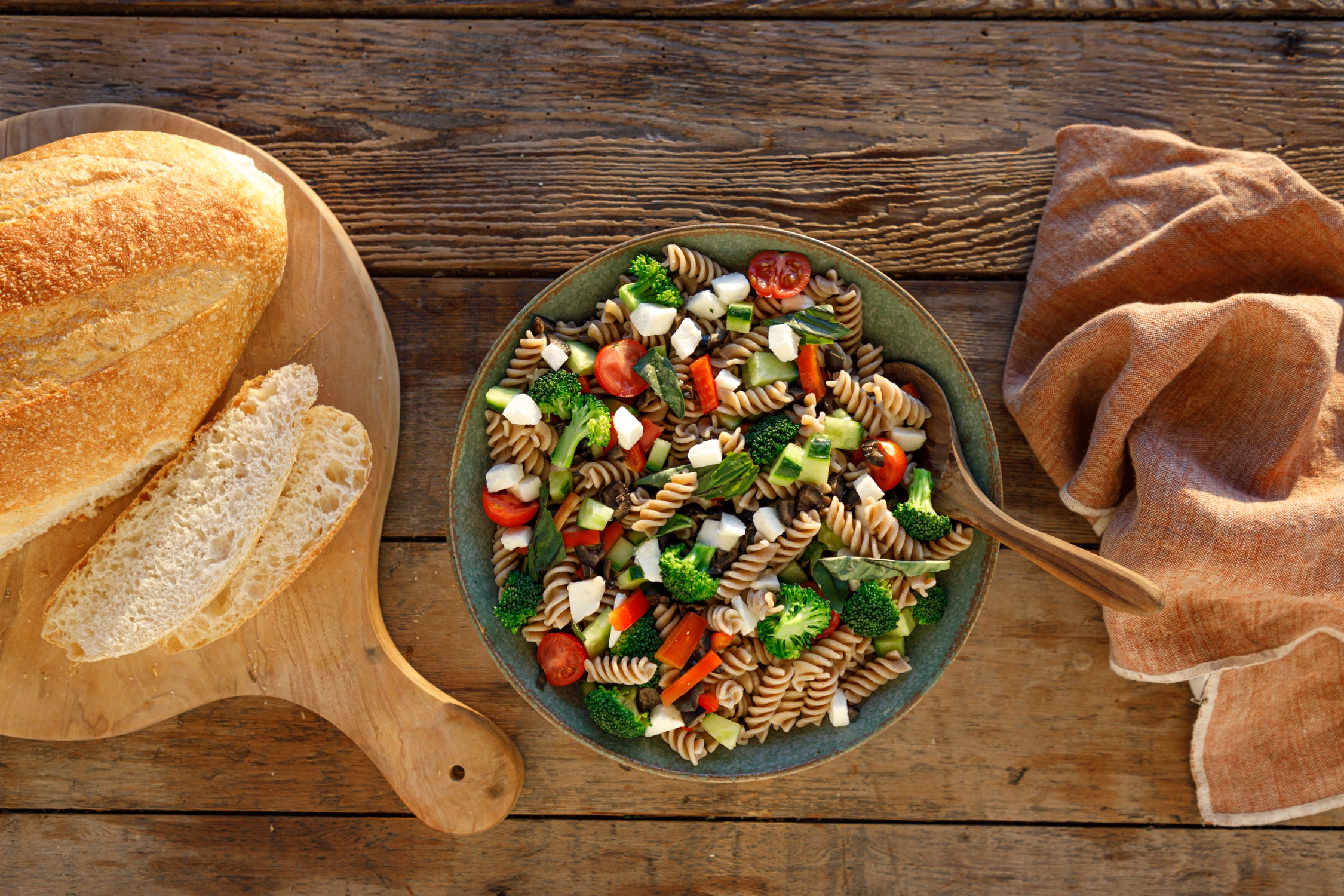 Pasta Salad with Vinaigrette Lunchbox