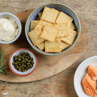 Organic Rosemary Garlic Crackers 